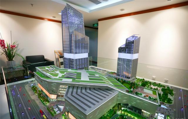 廣場沙盤模型首次亮相 廣場沙盤模型首次亮相